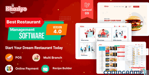 More information about "Khadyo Restaurant Software - Online Food Ordering Website with POS"