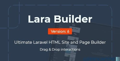 More information about "LaraBuilder - Laravel Drag&Drop SaaS HTML site builder"