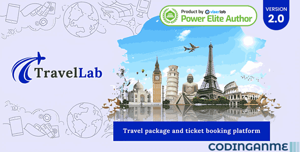 TravelLab - Travel Package & Ticket Booking Platform