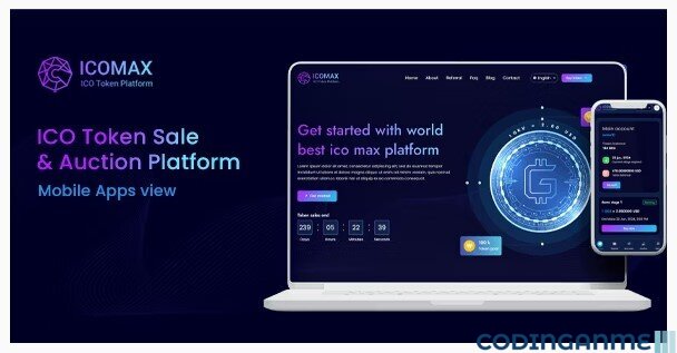 ICOMAX Token Sale & Auction Platform